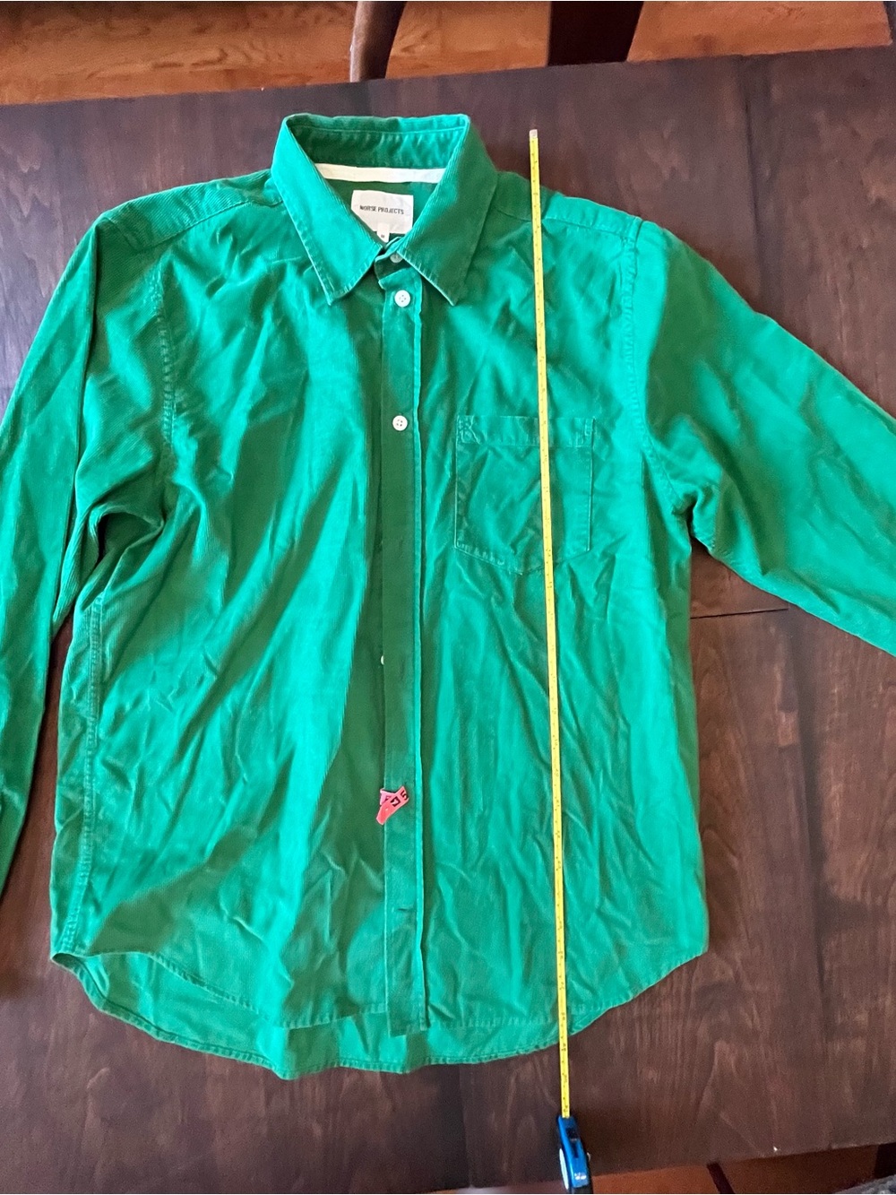 Norse Projects Green Casual Button-Down Shirt